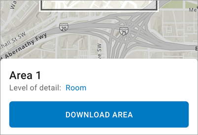 Define and download a map with a map tile basemap, showing level of detail. Define and download a map with a map tile basemap, showing level of detail.