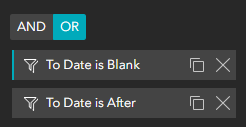 OR option on the Content tab OR option on the Content tab